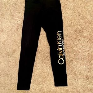 Calvin Klein black leggings